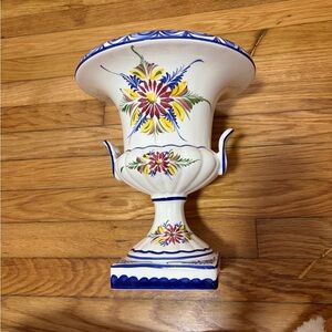 RCCL hand-painted pottery from Portugal 
Ceramic Vase